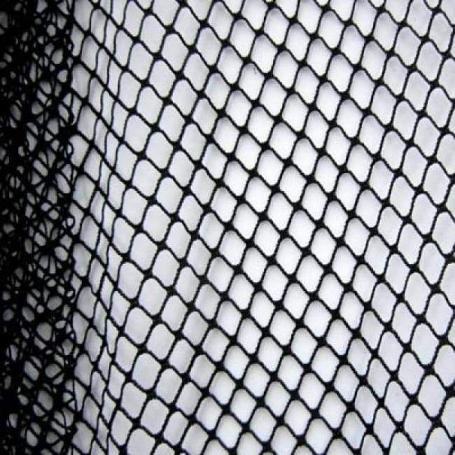 White Sport/Active Mesh 4-Way Stretch Sheer Poly Spandex Fabric by