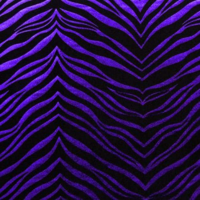 dark purple and white zebra print